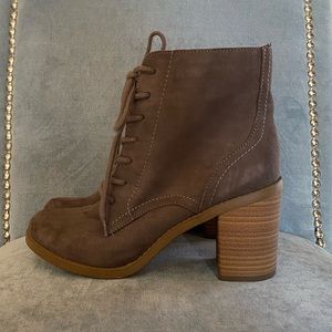 Brown Suede Boots